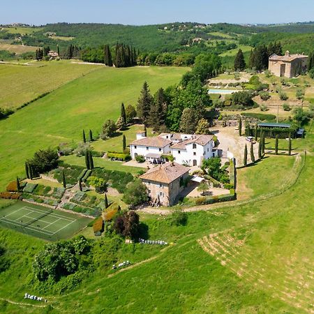 Villa Rignana Chianti Estate, Pool, Tennis,Cook Greve in Chianti Exteriör bild