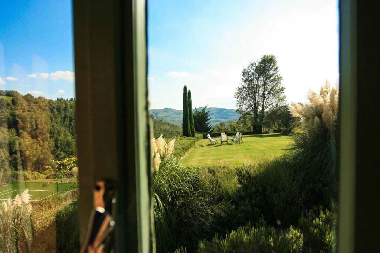 Villa Rignana Chianti Estate, Pool, Tennis,Cook Greve in Chianti Exteriör bild